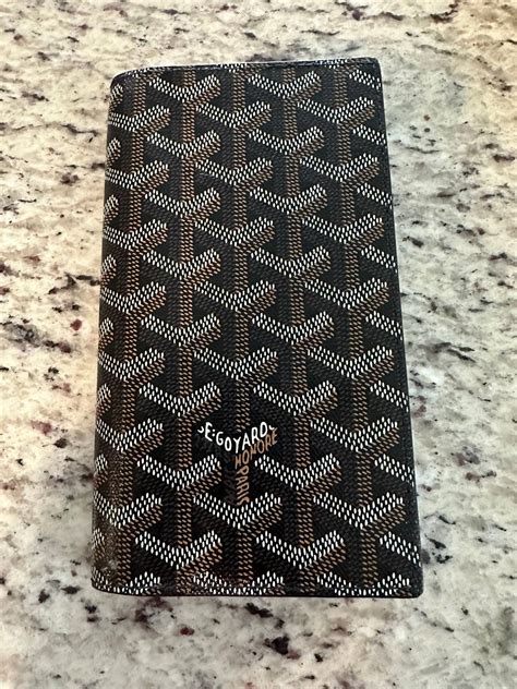 goyard saint lambert wallet|goyard wallet bloomingdale's.